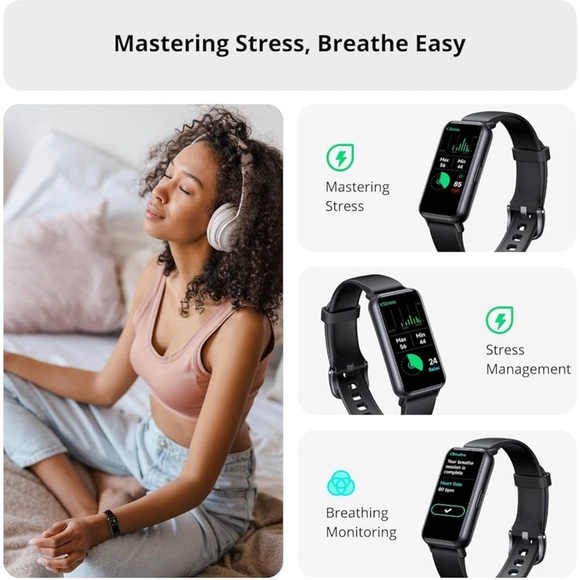 🌸NEW AKAGEAR Fitness & Activity Tracker with Sleep and Blood Oxygen Monitoring - Picture 6 of 8